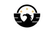 circle eagle star logo