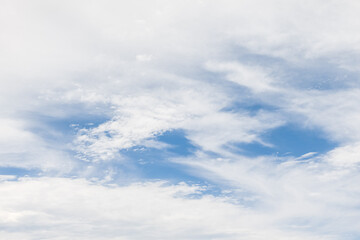 Wall Mural - white clouds in blue sky