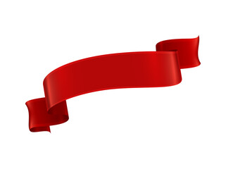 Wall Mural - Red Ribbon Brace Composition