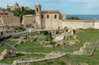 Roman amphitheater Ancona Italy
