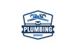 © 21graphic - Plumbing logo design service monkey wrench spanner tool handyman icon emblem badge faucet pipe