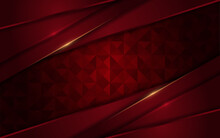 Modern Dark Red Background With Texture Effect Overlap Layer Design