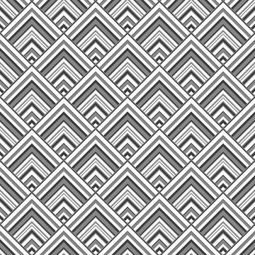 Seamless gray and grey background for your designs. Modern ornament. Geometric abstract pattern