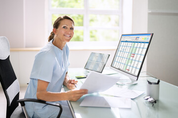 Medical Bill Codes And Spreadsheet Data