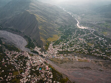 Dagestan, Akhty Village From Above