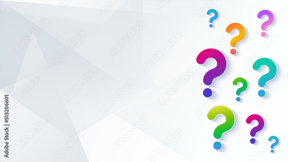 Quiz, question mark, Exam, Social media quiz game template & background ...