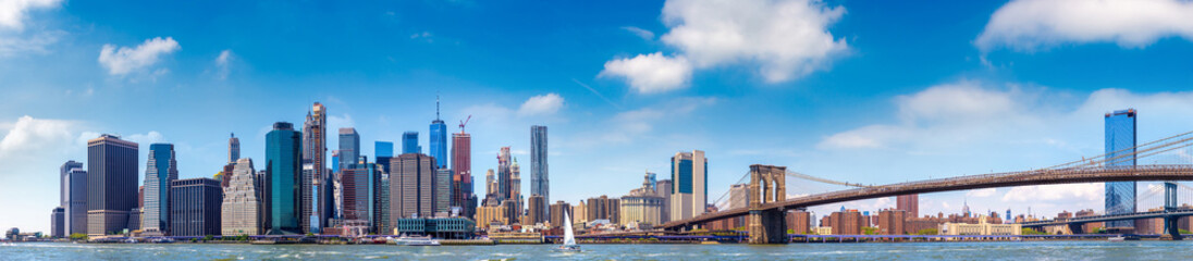 Manhattan cityscape in New York