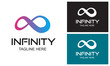 Infinity Logo Design Template. Colorful Infinity Vector Logo Template Illustration Design.