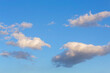 © Elena - Cumulus clouds in sunny day. Atmosphere background or wallpaper