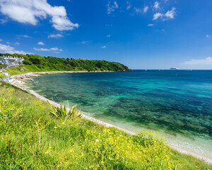 Wall Mural - Castle Beach Falmouth Cornwall England UK