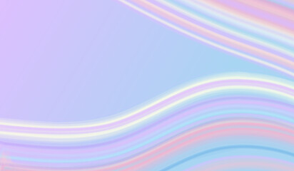 Poster - Pastel colorful wave fantasy hologram futuristic vector. Modern marble texture illustration for text, brochure, infographic.