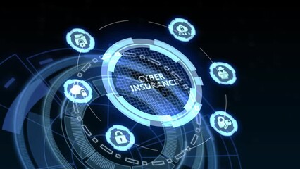 Cyber security data protection business technology privacy concept.