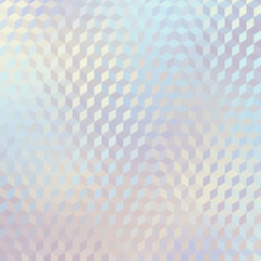 Leinwandbilder - Geometric abstract pattern in low poly style.