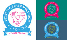Social Welfare Foundation - Social Association - Social Worker - Social Activity - Welfare Society Logo Free Vector 