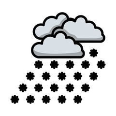 Sticker - Snowfall Icon