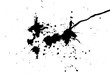 canvas print picture - Grunge boots, splatter. Paint splash.