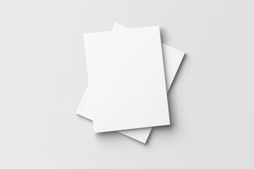 Wall Mural - Blank brochure Letter magazine white mockup