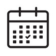 Calendar icon with specific date