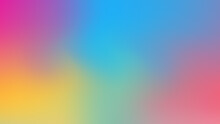 Abstract Smooth Blur Colorful Gradient Background For Website Banner And Paper Card Decorative Design