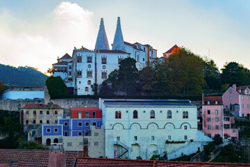 Canvas Print - History museum Sintra Portugal castle