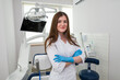 © Tania - Portrait of a young beautiful female dentist