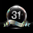 31st silver anniversary logo