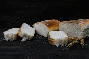 Sticker - homemade bread with wheat flour