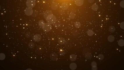 Canvas Print - brown sparkle bright glitter background overlay