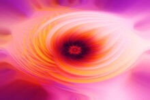 Abstract Background With A Twirl In Blended Pink And Purple Colors