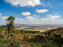 View On A Beit Shean Valley From Mount Gilboa (Israel)