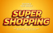 © supvector - Super Shopping yellow text effect