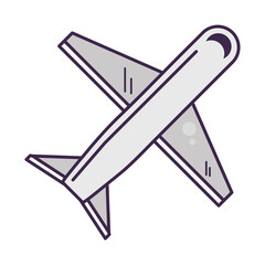 Sticker - plane transport icon