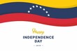 © Dika Rio - Venezuela Independence Day. Vector Illustration. The illustration is suitable for banners, flyers, stickers, cards, etc.
