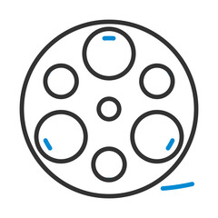 Sticker - Film Reel Icon