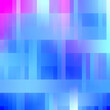 Blue pink lights, abstract background with squares