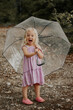 Little Girl with Umbrella