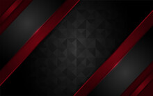 Modern Dark Red Combination With Black Background With Texture Effect Overlap Layer Design