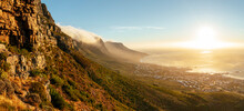 Kloof Corner At Sunset, Cape Town, Western Cape