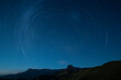© robertharding - Long Exposure of The South Star, Drakensberg Mountains, Royal Natal National Park, KwaZulu-Natal Province