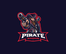 Pirate Mascot Logo Design