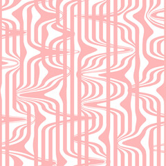 Wall Mural - Vector seamless pattern with optical illusion. Abstract design for wrapping paper, wallpaper, textile, stationery.