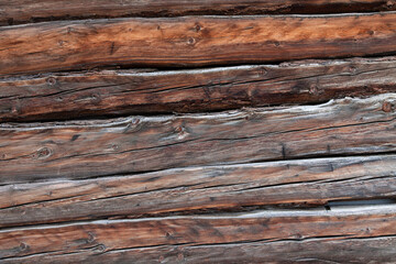 old wood barn texture of a Swiss barn in the Alps