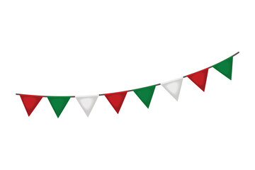 Poster - bunting festive decoration