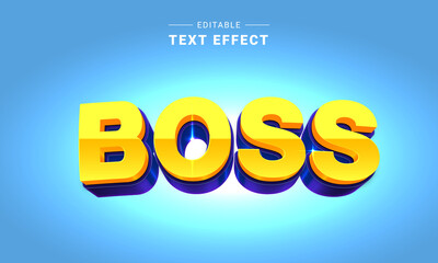 Wall Mural - Editable Vector Text Effect