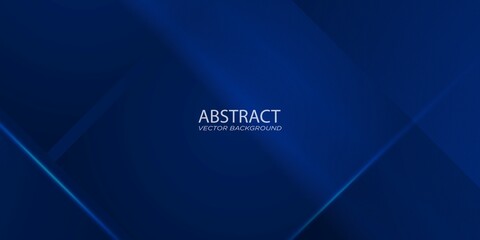 modern geometry abstract background with dark blue background design. vector eps10