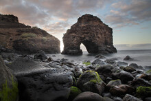 Amazing Rock Formation On The Coastline Of Tenerife Canary Islands