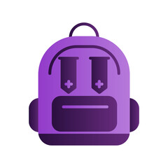 Wall Mural - Backpack Icon