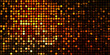 © Hybrid Graphics - Shining lights party leds on black background. Digital illustration of stage or stadium spotlights. Glowing pattern wallpaper. Glamour background of colorful lights with spotlights.