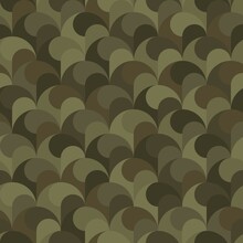 Abstract Seamless Pattern Olive Colored Background Vector Illustration