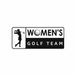 © Oxsvge - Women's tennis team vector logo design. Women's tennis team logo inspiration vector template